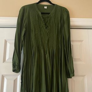 Old Navy pleated peasant dress